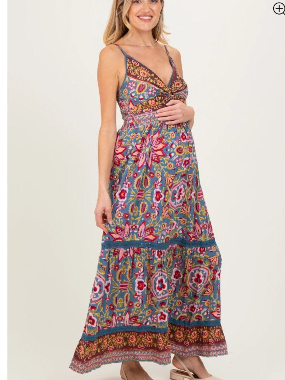 Maternity Summer Maxi Dress